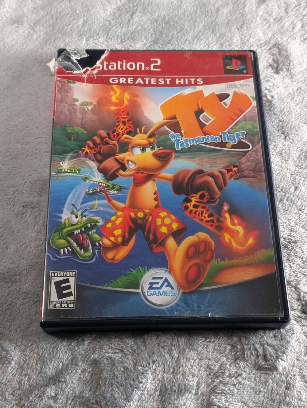Ty the Tasmanian Tiger (PlayStation 2 PS2 2002) Black Label Complete - Excellent